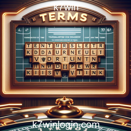 Descubra a Categoria 'Termos' no K7win: Desafios que Educam e Divertem